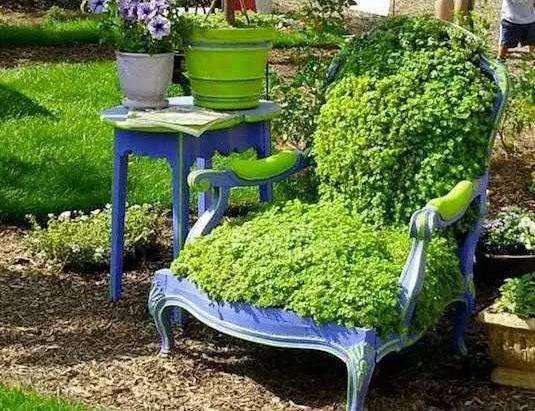园艺DIY：奇奇怪怪的花盆，想不到的花园创意